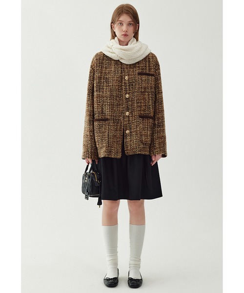 Fano Studios」 テーラードジャケット S ブラウン レディース