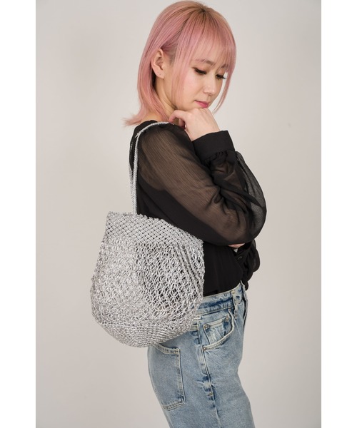 The Bagmati/シルバーバッグ/５月末まで The Bagmati 「The Bagmati」 トートバッグ FREE シルバー