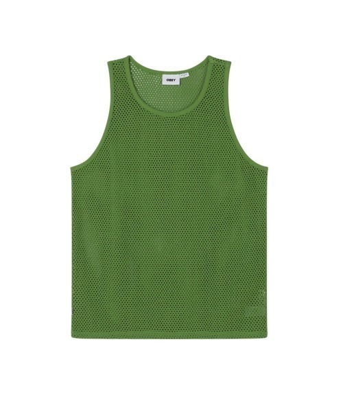 Midorikawa メッシュ タンクトップ OBEY（オベイ） タンクトップ OBEY MORRO MESH TANK（オベイ モロ