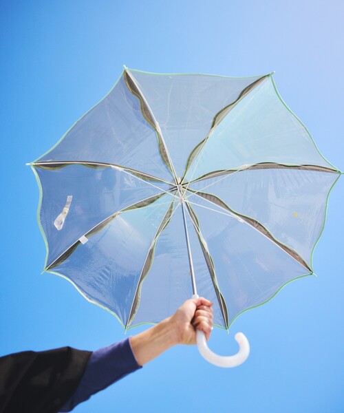 傘 Wpc./ダブリュピーシー 「ビニール傘」ウェービーアンブレラ 雨傘 長傘 レディース メンズ | Wpc. | 24