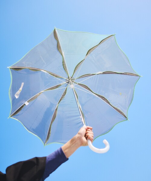 傘 Wpc./ダブリュピーシー 「ビニール傘」ウェービーアンブレラ 雨傘 長傘 レディース メンズ | Wpc. | 21