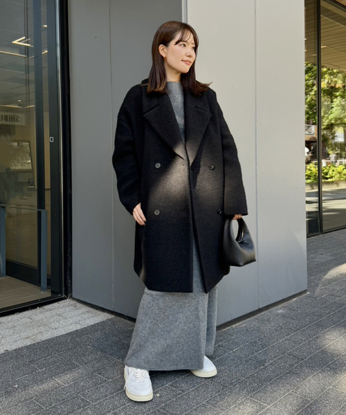 plage（プラージュ） チェスターコート 38 ブラック レディース