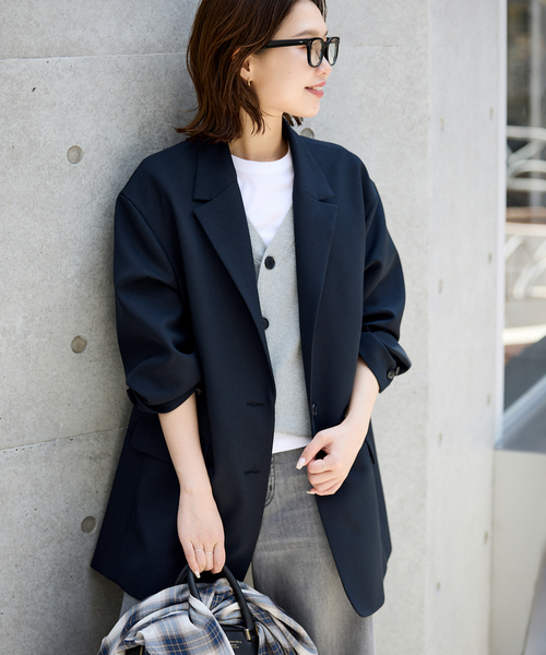 SLOBE IENA ジャケット テーラードジャケット 「追加」PE SHARK