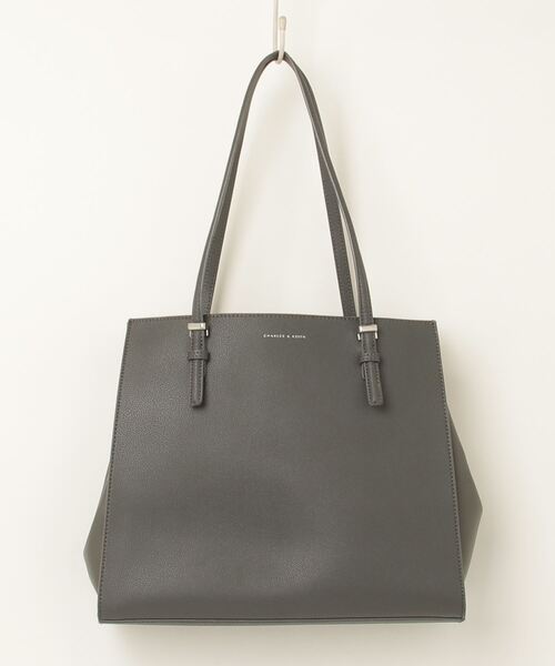 CHARLES & KEITH トートバッグ グレー CHARLES ＆ KEITH 「CHARLES & KEITH」 トートバッグ X-LARGE