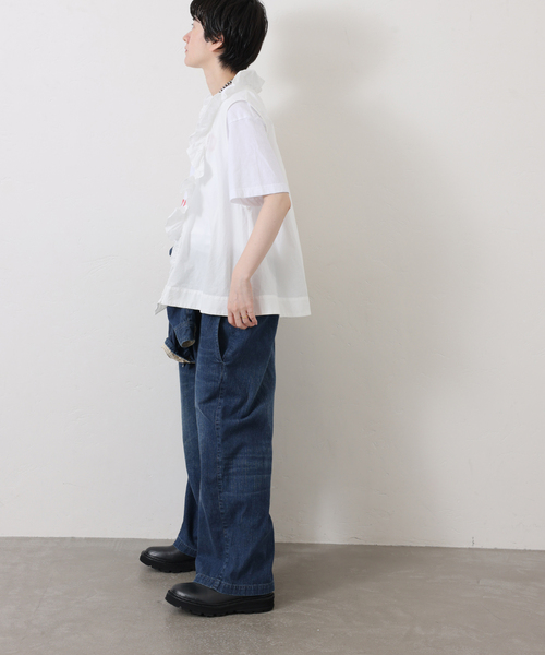 journal standard luxe リネンフリルジレ・ベスト journal standard luxe リネンフリルジレ・ベスト journal