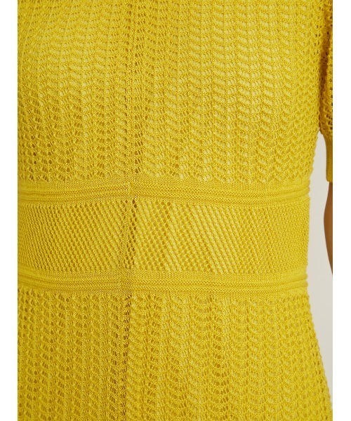 「LILY BROWN」 ニットワンピース ONE SIZE ホワイト レディース_画像9