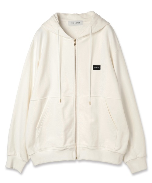 CULLNI（クルニ） パーカー French Terry Embroidery Patch Zip Up