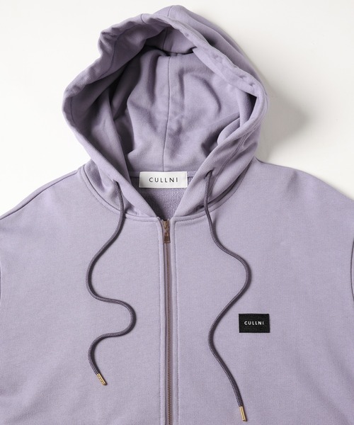 完売新品CULLNI French Terry Embroidery〜パーカー CULLNI（クルニ） パーカー French Terry Embroidery Patch Hoodie
