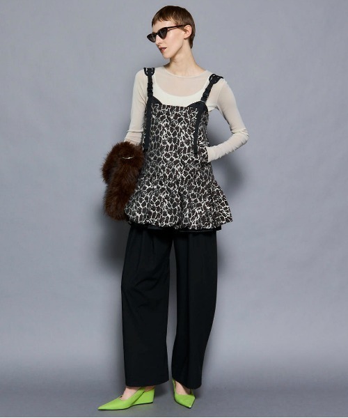 メゾンスペシャル バルーンチュニック MAISON SPECIAL チュニック 「25AW PRE-ORDER」Jacquard Balloon