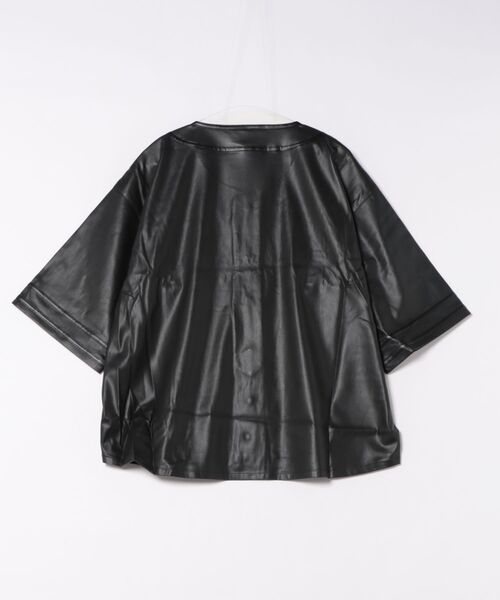 BREATH FAUX LEATHER BH BASEBALL SHIRT メンズ : ZOZOTOWN Yahoo!店