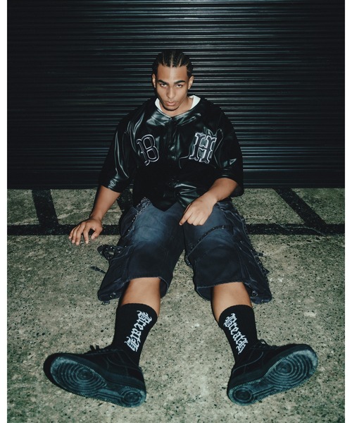 BREATH FAUX LEATHER BH BASEBALL SHIRT メンズ : ZOZOTOWN Yahoo!店