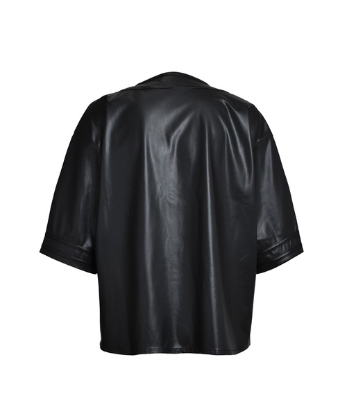 BREATH FAUX LEATHER BH BASEBALL SHIRT メンズ : ZOZOTOWN Yahoo!店