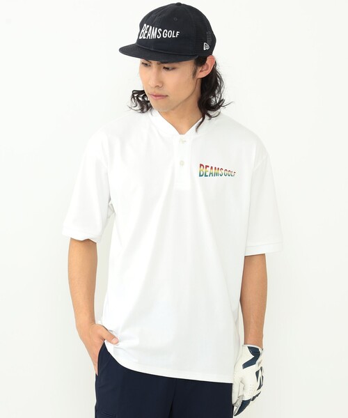 BEAMS GOLF（ビームス ゴルフ） 半袖Tシャツ X-LARGE ホワイト メンズ