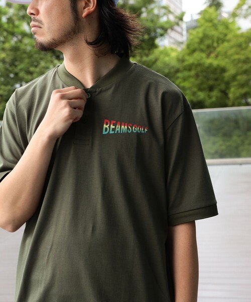 BEAMS GOLF（ビームス ゴルフ） 半袖Tシャツ X-LARGE ホワイト メンズ