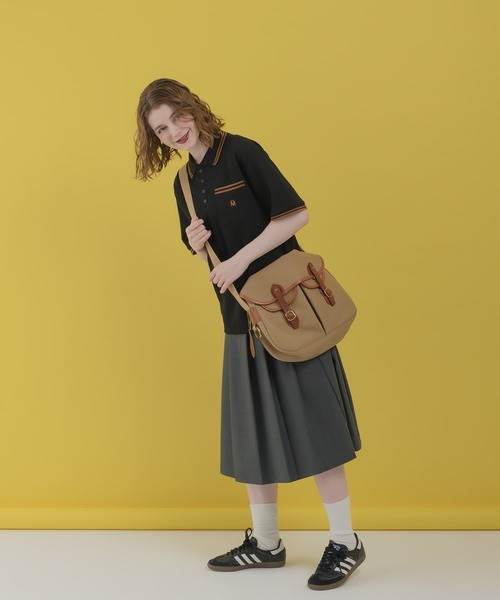 「MUHET」 半袖ポロシャツ MEDIUM ネイビー レディース