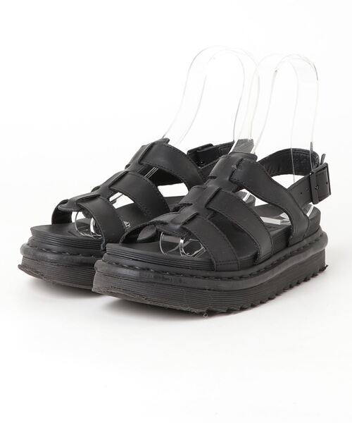 Dr.Martens（ドクターマーチン） フラットサンダル US7 ブラック 