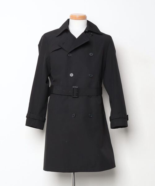 NANO universe（ナノ・ユニバース） トレンチコート SMALL ブラック