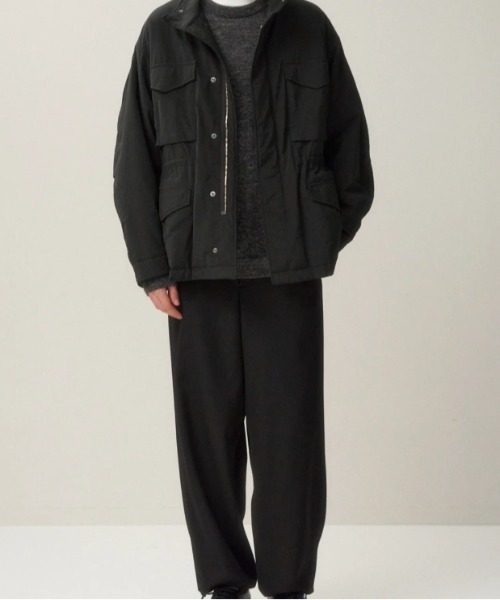 ATON（エイトン） パンツ BACK SATIN | UTILITY PANTS メンズ