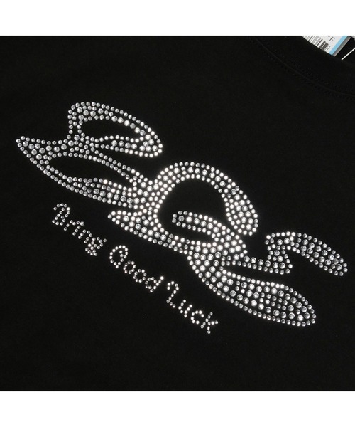 BGL tシャツ RHINESTONE LOGO LS TEE / ラインストーン / ロゴ