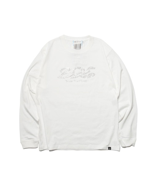 BGL tシャツ RHINESTONE LOGO LS TEE / ラインストーン / ロゴ