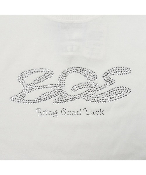 BGL tシャツ RHINESTONE LOGO LS TEE / ラインストーン / ロゴ