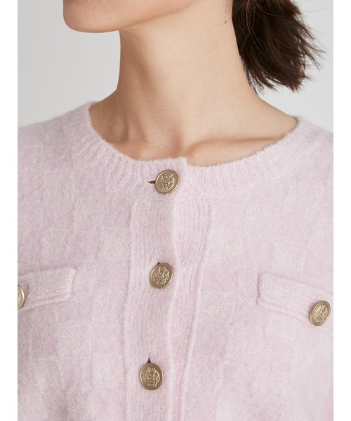 CELFORD（セルフォード） ニットカーディガン 38 ピンク レディース