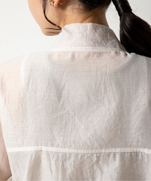 「MILLION CARATS」 ジップアップブルゾン FREE オフホワイト レディース_画像8