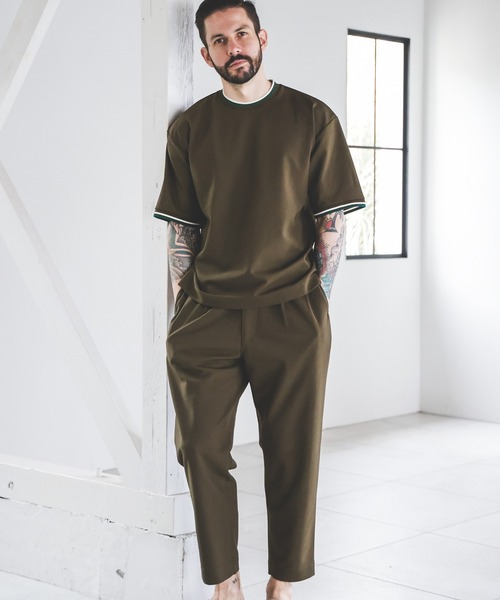 MR.OLIVE スラックス 黒S MR.OLIVE（ミスターオリーブ） スラックス LARGE ブラック メンズ