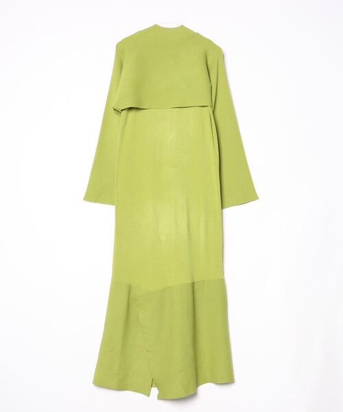 UN3D.（アンスリード） コンビワンピース 36 グリーン レディース