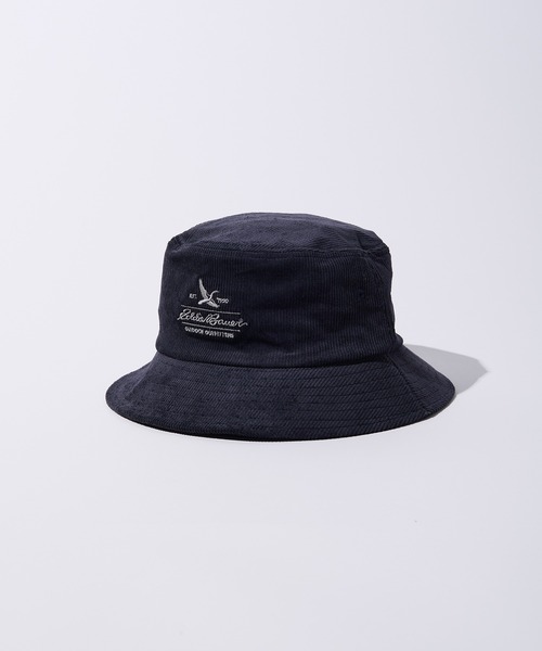 Eddie Bauer（エディーバウアー） 帽子 ハット コーデュロイ ロゴ