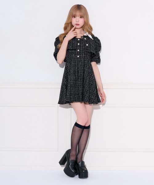 apres jour ミニキャミワンピース ショートニットトップスアプレジュール apres jour（アプレジュール） ワンピース 「セット着用可能」アソート