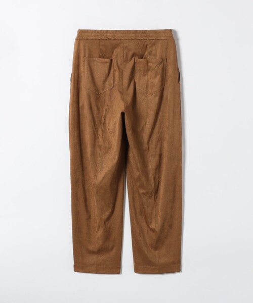 SHIPS any パンツ any: ポリエステル スエード テーパード イージー