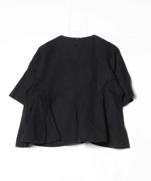 「SACRA」 ドルマンスリーブブラウス 38 ブラック レディース_画像2