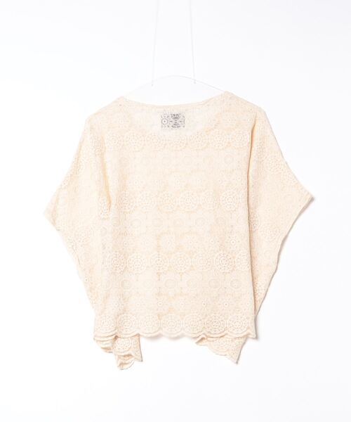 「STELLA CIFFON」 半袖カットソー 36 ベージュ レディース_画像2