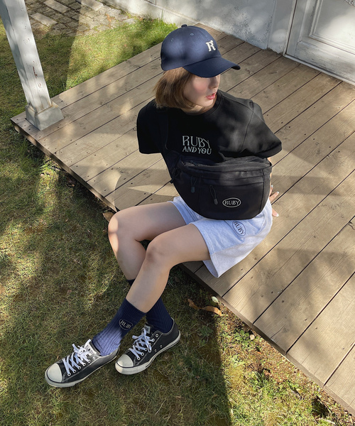 「RUBY AND YOU」 半袖Tシャツ FREE ブラック レディース_画像4