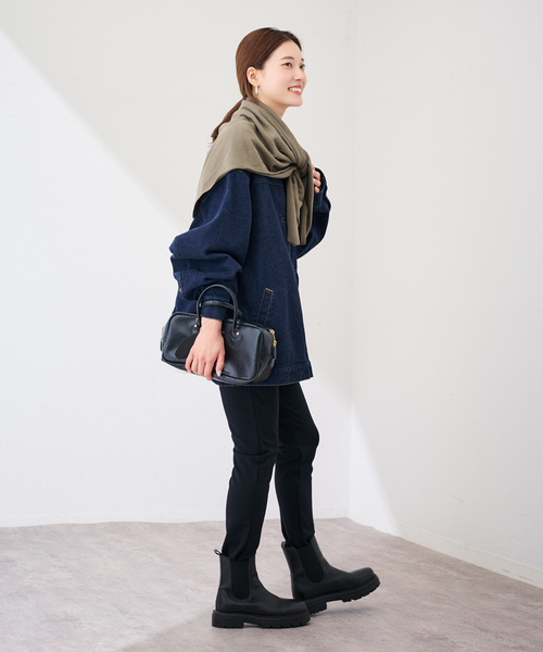 未使用 THROW スロー 大判 ストール マフラー ブランケット カシミヤ FRAMeWORK ストール マフラー THROW/スロー コットンカシミヤ