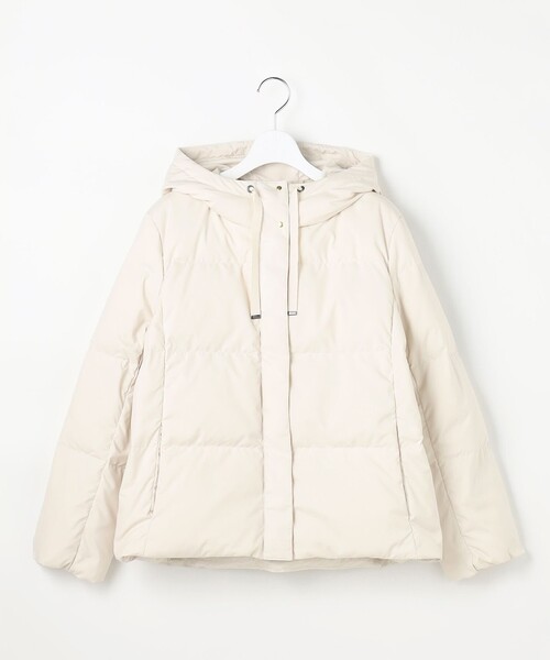 極美品 J.PRESS ショート ダウンコート ベージュ 9 Mサイズ 新品 J.PRESS（J.プレス） ダウンコート ダウンジャケット 「洗える」タフタ
