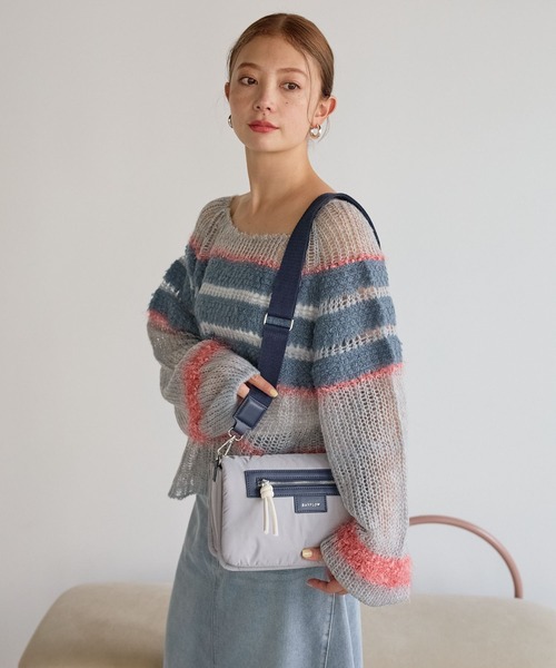 BAYFLOW（ベイフロー） ショルダーバッグ バッグ パッファーフラップ 