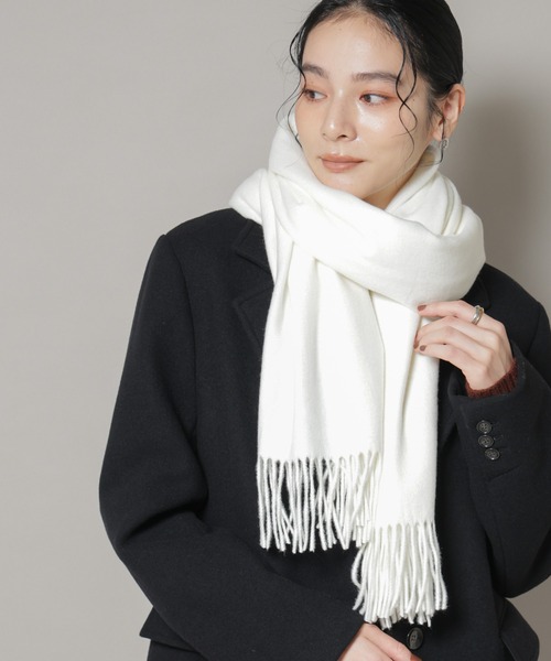 NANO universe（ナノ・ユニバース） マフラー ストール ソフトタッチ