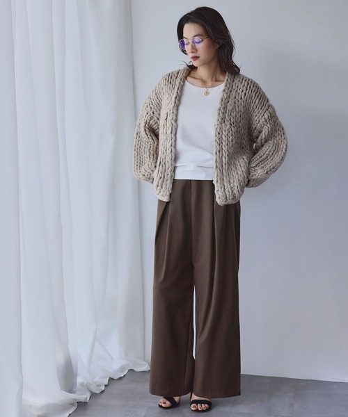 CFCL 2025AW カーディガン新品未使用 CFCL 2025AW カーディガン新品未使用 セール】【2025AW】透かし編み