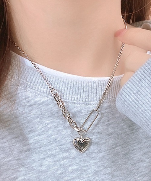 ネックレス ラブペンダントチェーンネックレス レディース : ZOZOTOWN