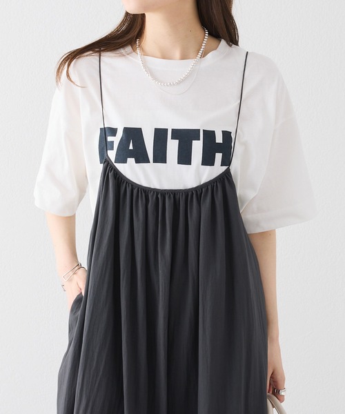 「PUAL CE CIN」 半袖Tシャツ FREE スミクロ レディース_画像7