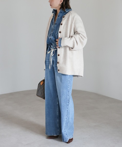 Bonjour Sagan（ボンジュールサガン） カーディガン ラグランスリーブ