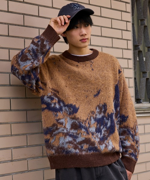 THE GUILTY PARTIESモヘア クルーネック セーター ニット THE GUILTY PARTIESモヘア クルーネック セーター ニット THE GUILTY