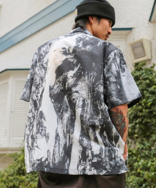「THE NORTH FACE」 半袖シャツ M ブラック メンズの画像