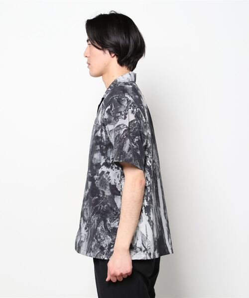 「THE NORTH FACE」 半袖シャツ M ブラック メンズの画像
