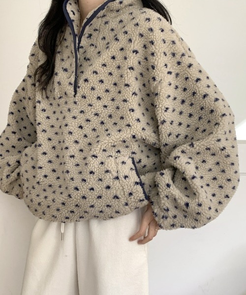 gossip!ロサンゼルス モッズコート コート Y2Kガーリーふわもこハート