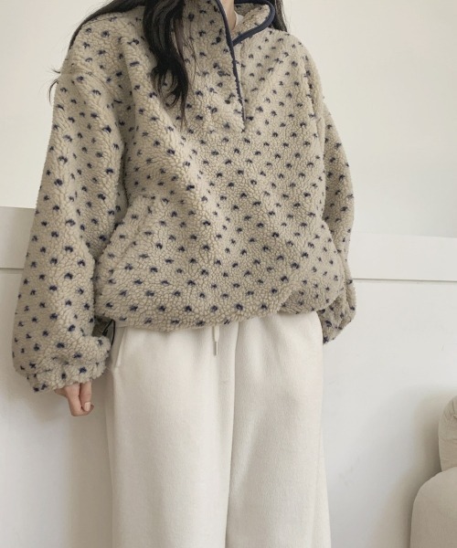 gossip!ロサンゼルス モッズコート コート Y2Kガーリーふわもこハート 