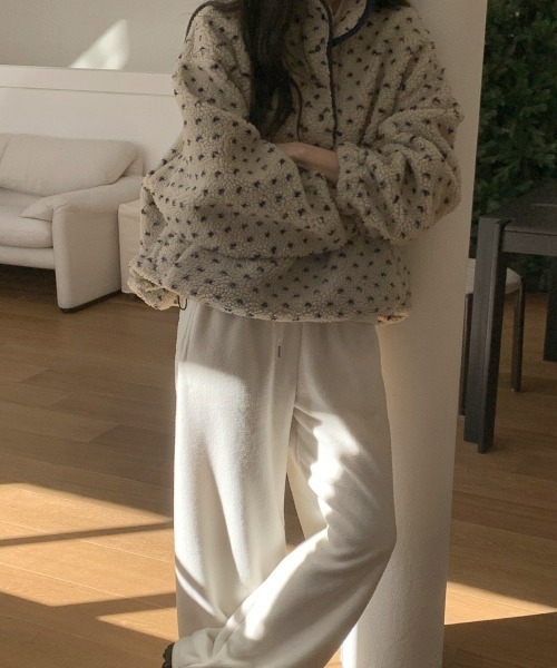 gossip!ロサンゼルス モッズコート コート Y2Kガーリーふわもこハート
