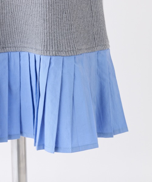 「one after another NICE CLAUP」 半袖ワンピース MEDIUM ベージュ レディース_画像6